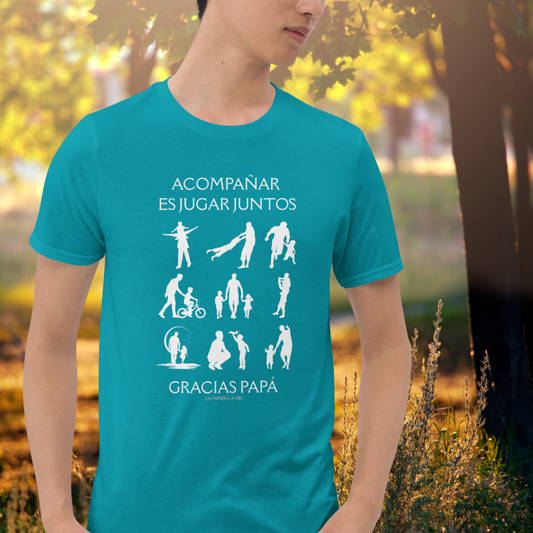 Camiseta adulto unisex Gracias papá - Edición especial Día de los padres