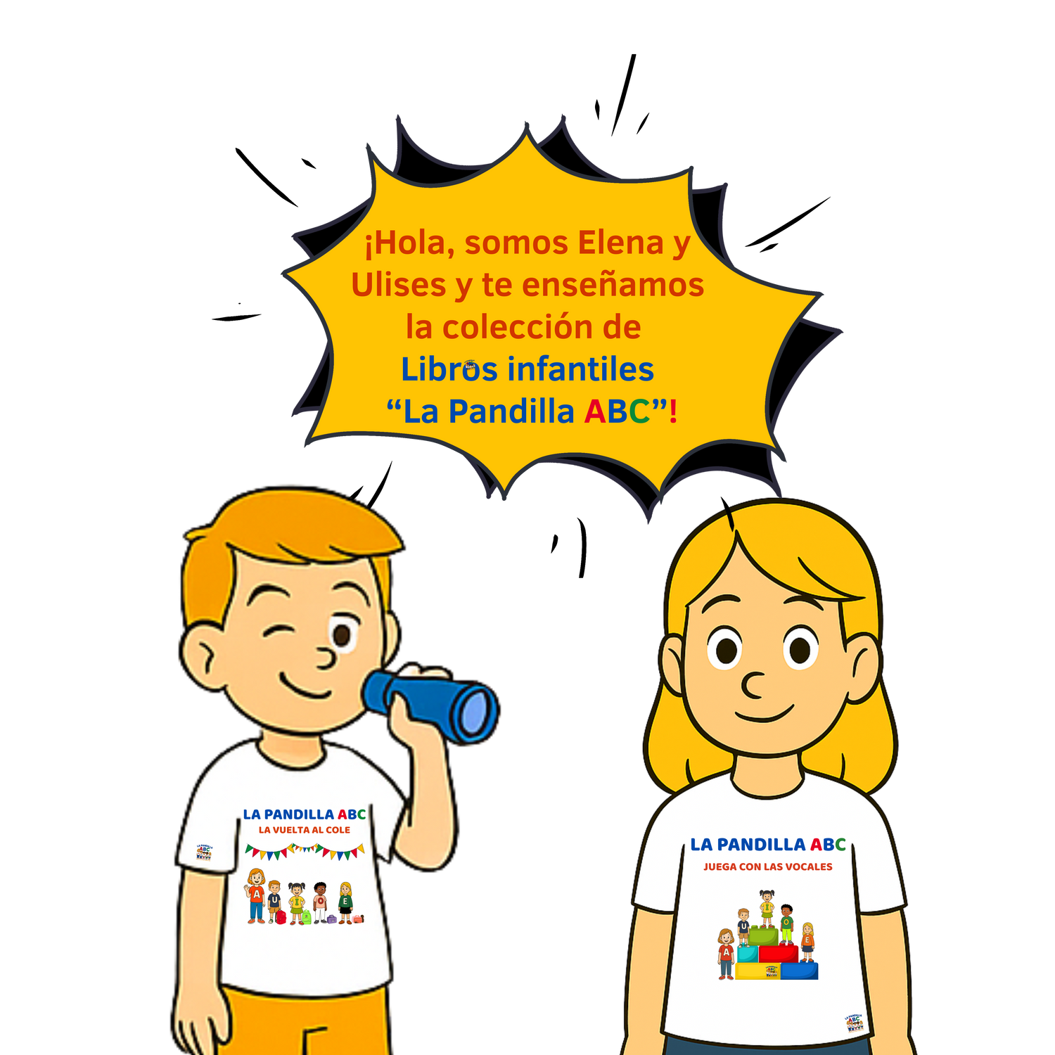 c- Libros infantiles La Pandilla ABC