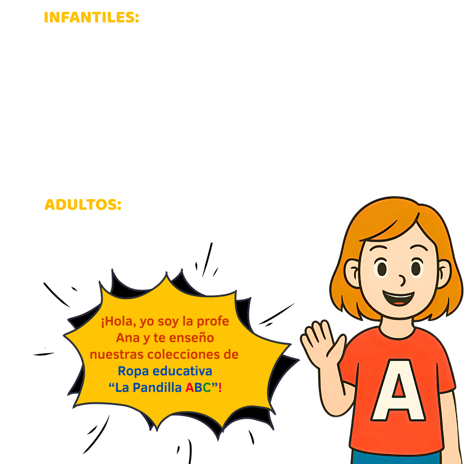 a-Ropa educativa
