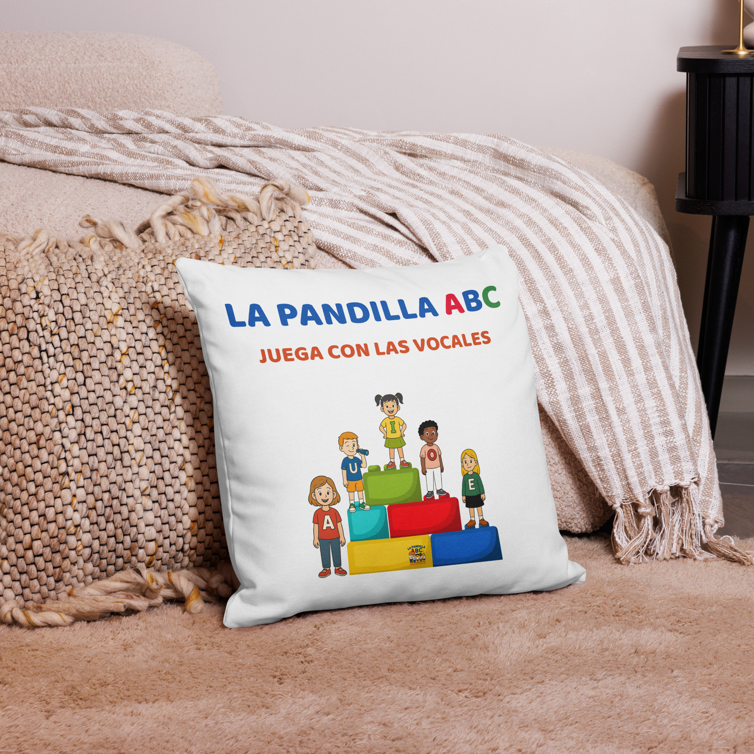 Colección de cojines educativos “Aprende el sonido”