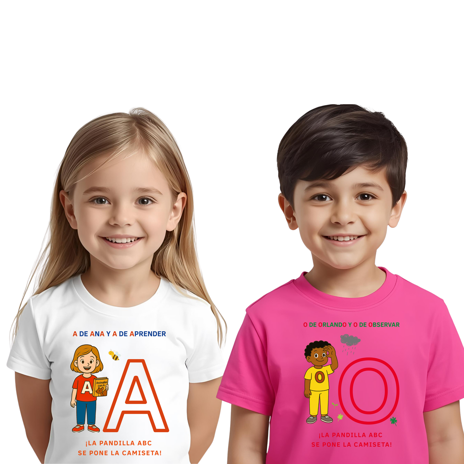 Colección La Pandilla ABC se pone su camiseta