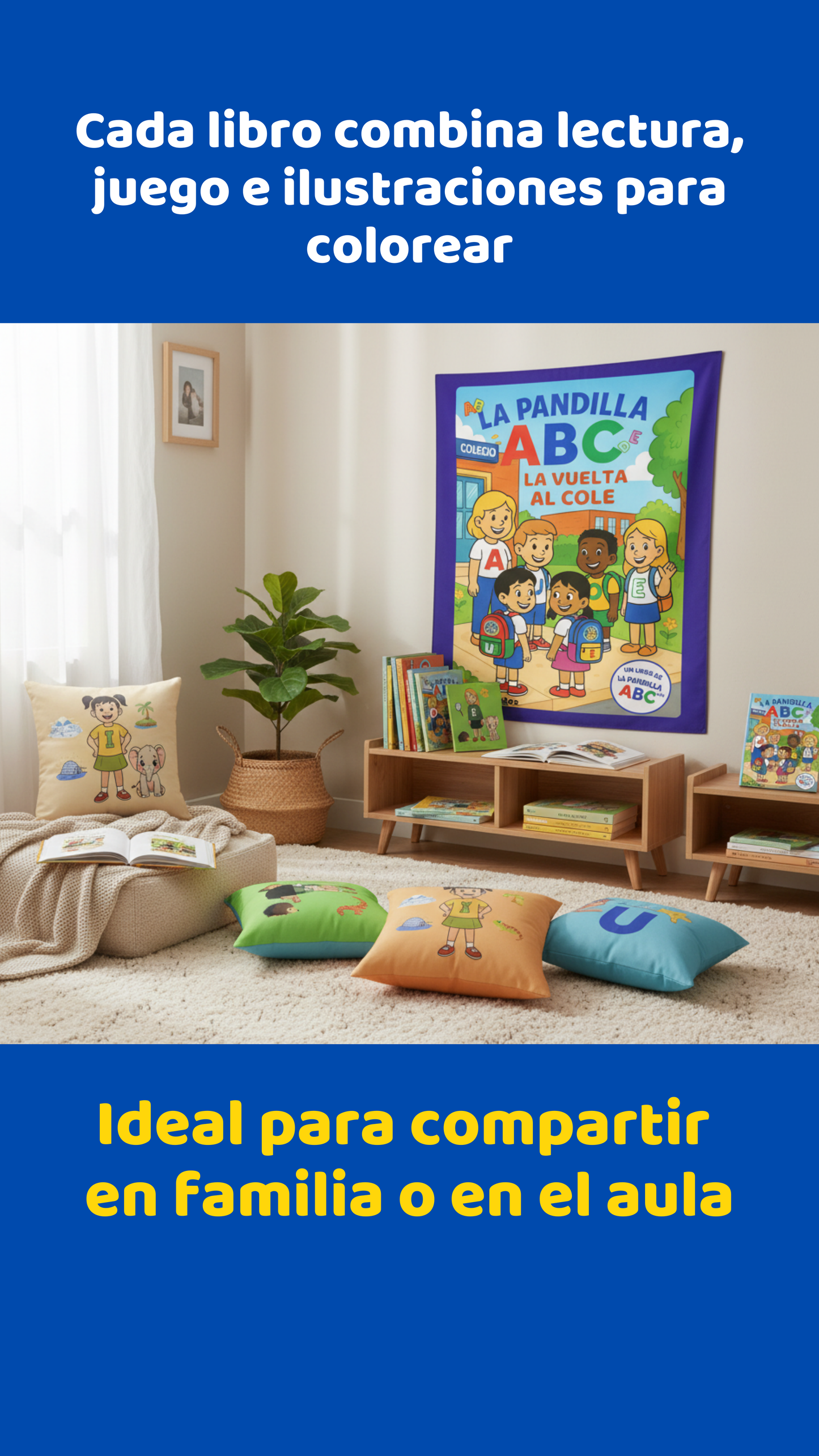 Libro infantil La Pandilla ABC La vuelta al cole