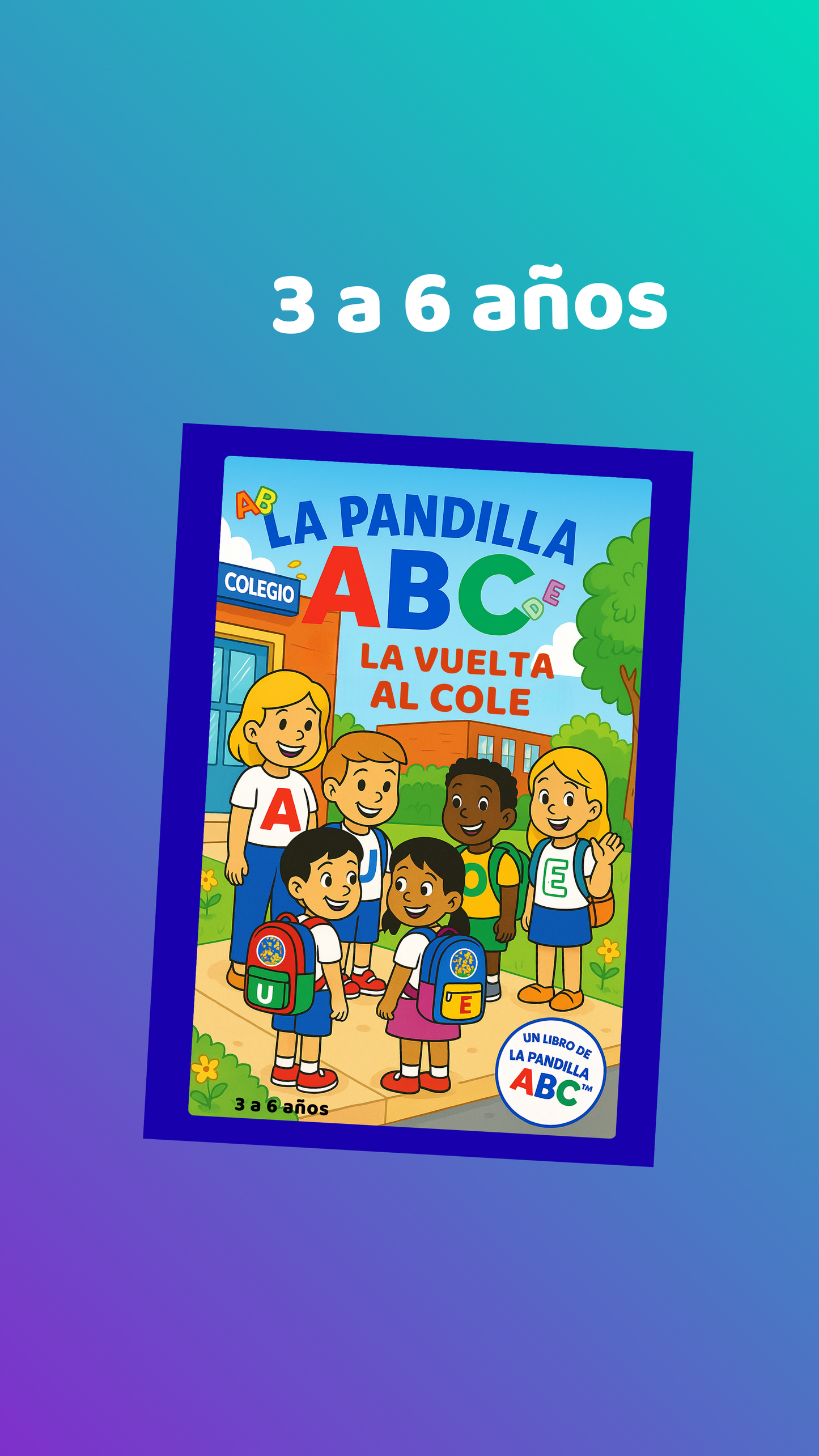 Libro infantil La Pandilla ABC La vuelta al cole
