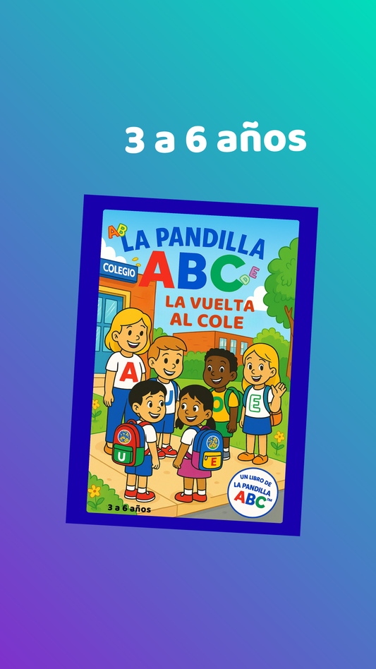 Libro infantil La Pandilla ABC La vuelta al cole