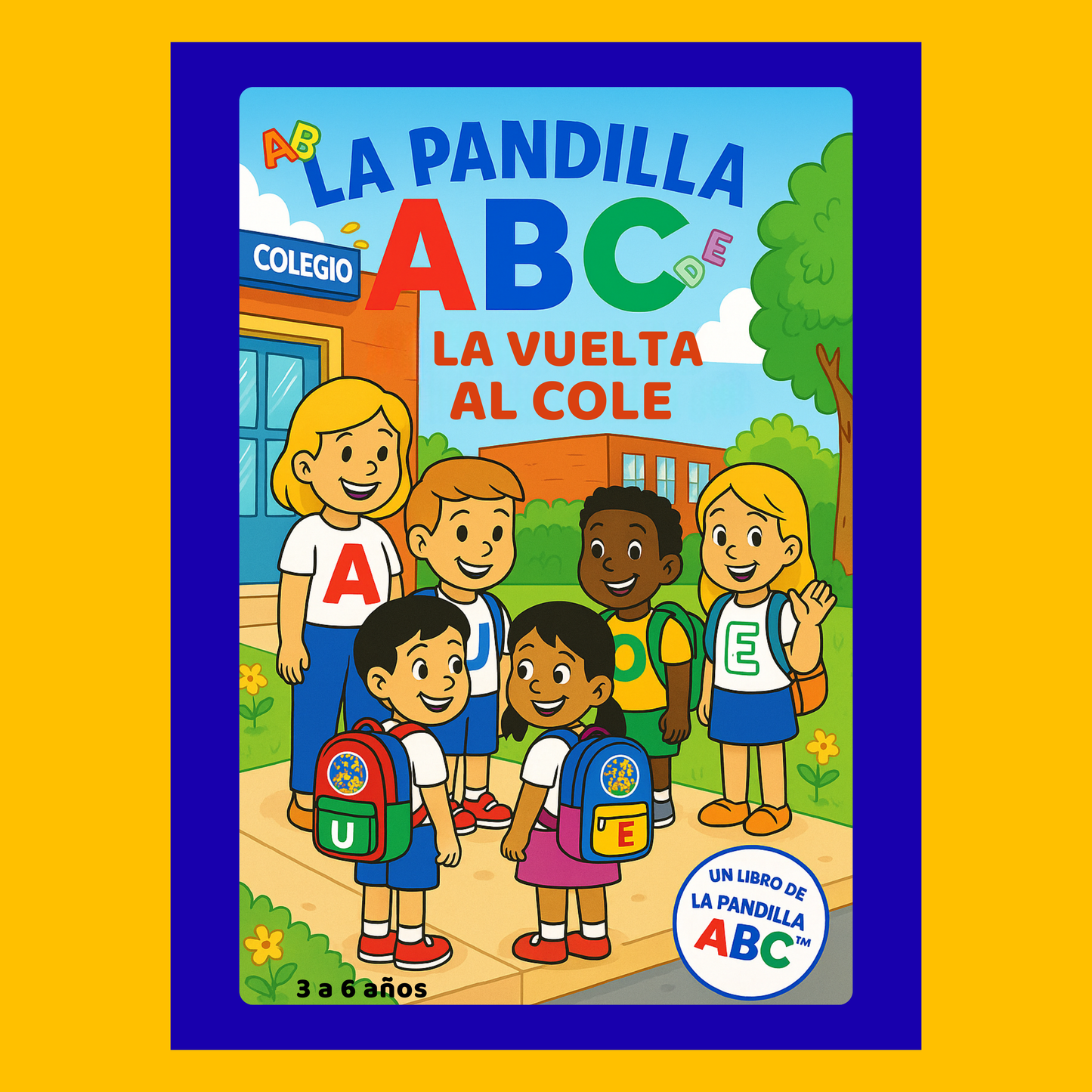 Libro infantil La Pandilla ABC La vuelta al cole
