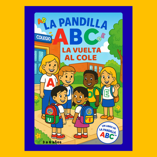 Libro infantil La Pandilla ABC La vuelta al cole