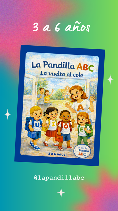 Libro infantil La Pandilla ABC La vuelta al cole
