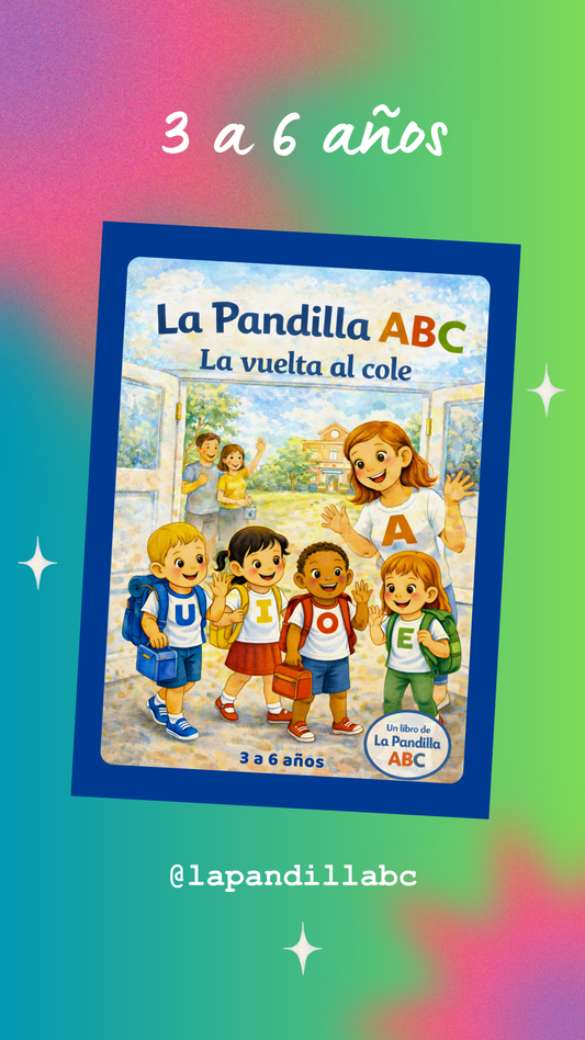 Libro infantil La Pandilla ABC La vuelta al cole