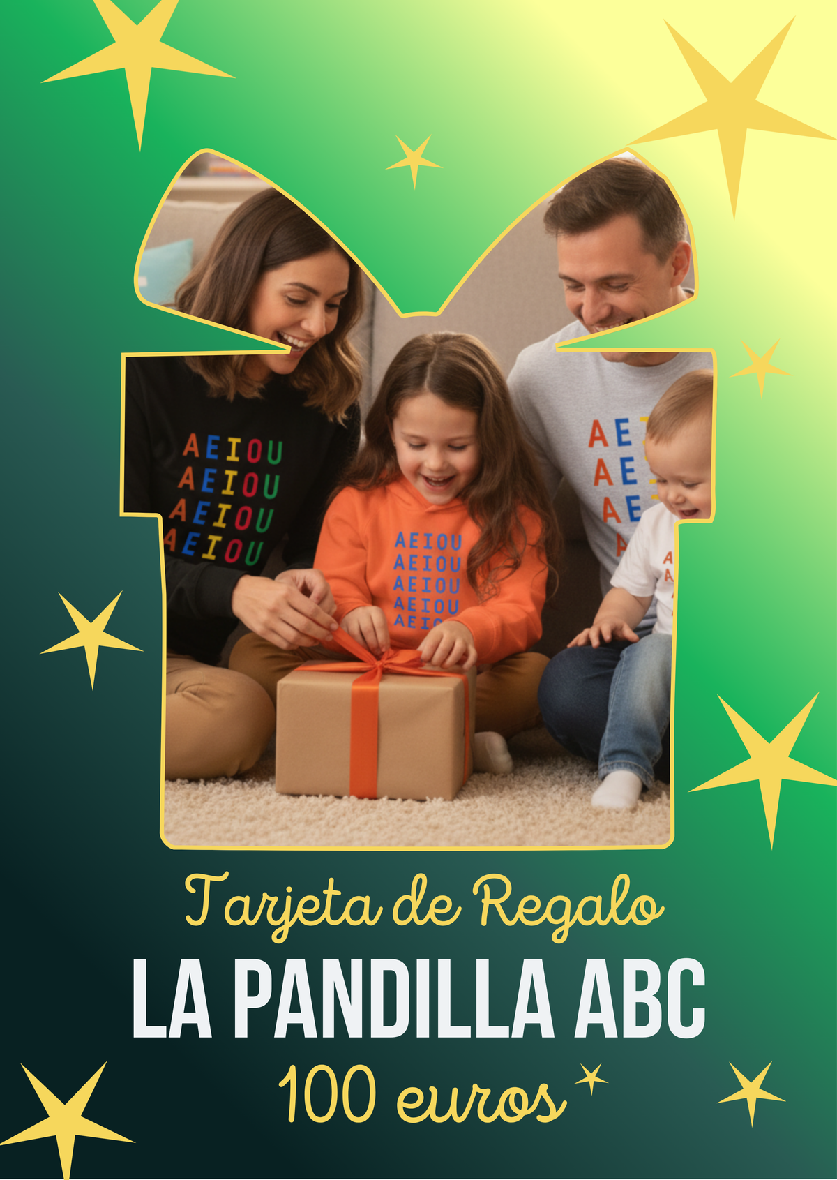 Tarjeta Regalo La Pandilla ABC