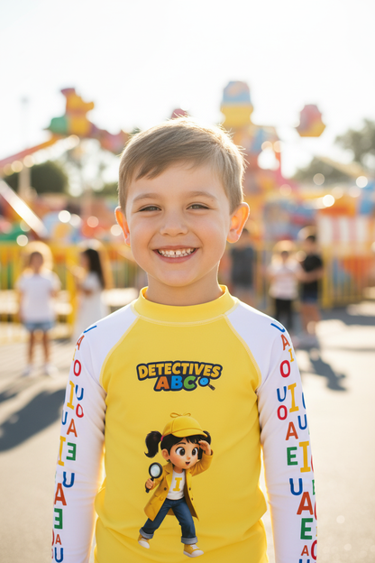 Camiseta I de Iris - niño en parque de atracciones