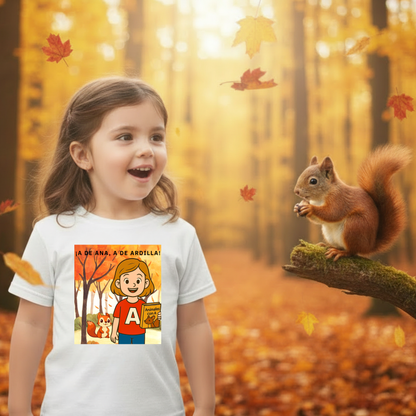 Camiseta educativa infantil Pequeños Guardianes del Futuro/A