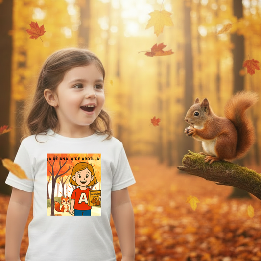 Camiseta educativa infantil Pequeños Guardianes del Futuro/A