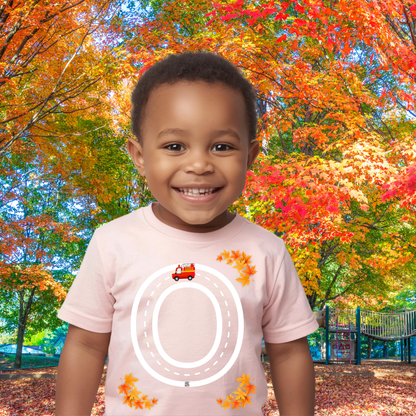 Camiseta infantil educativa bebé Crece con La Pandilla ABC-O