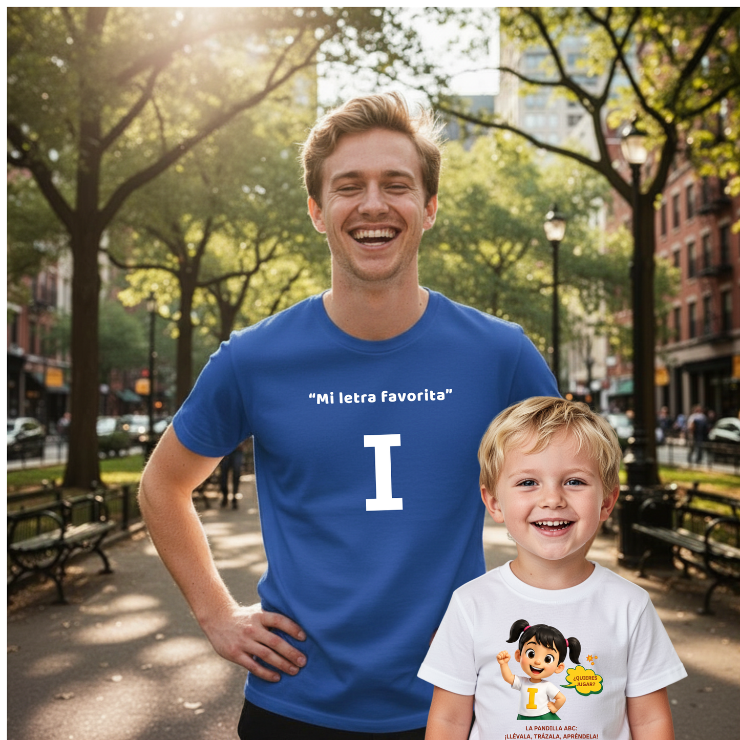 Camiseta clásica unisex adultos Mi letra favorita I