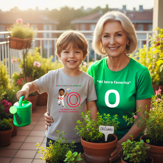 Camiseta clásica unisex adultos Mi letra favorita O