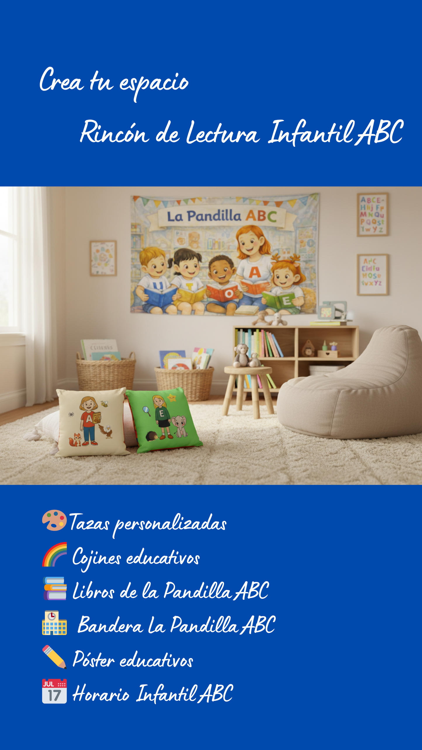 Libro infantil La Pandilla ABC La vuelta al cole
