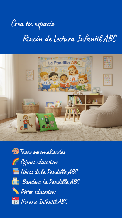 Libro infantil La Pandilla ABC La vuelta al cole