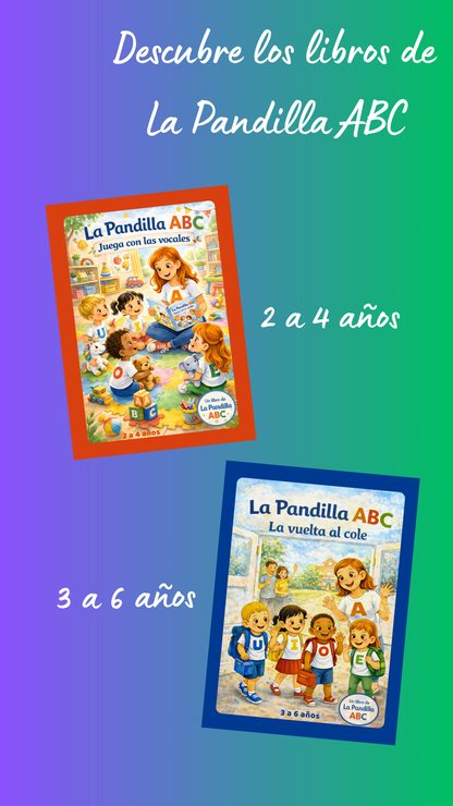 Libro infantil La Pandilla ABC La vuelta al cole