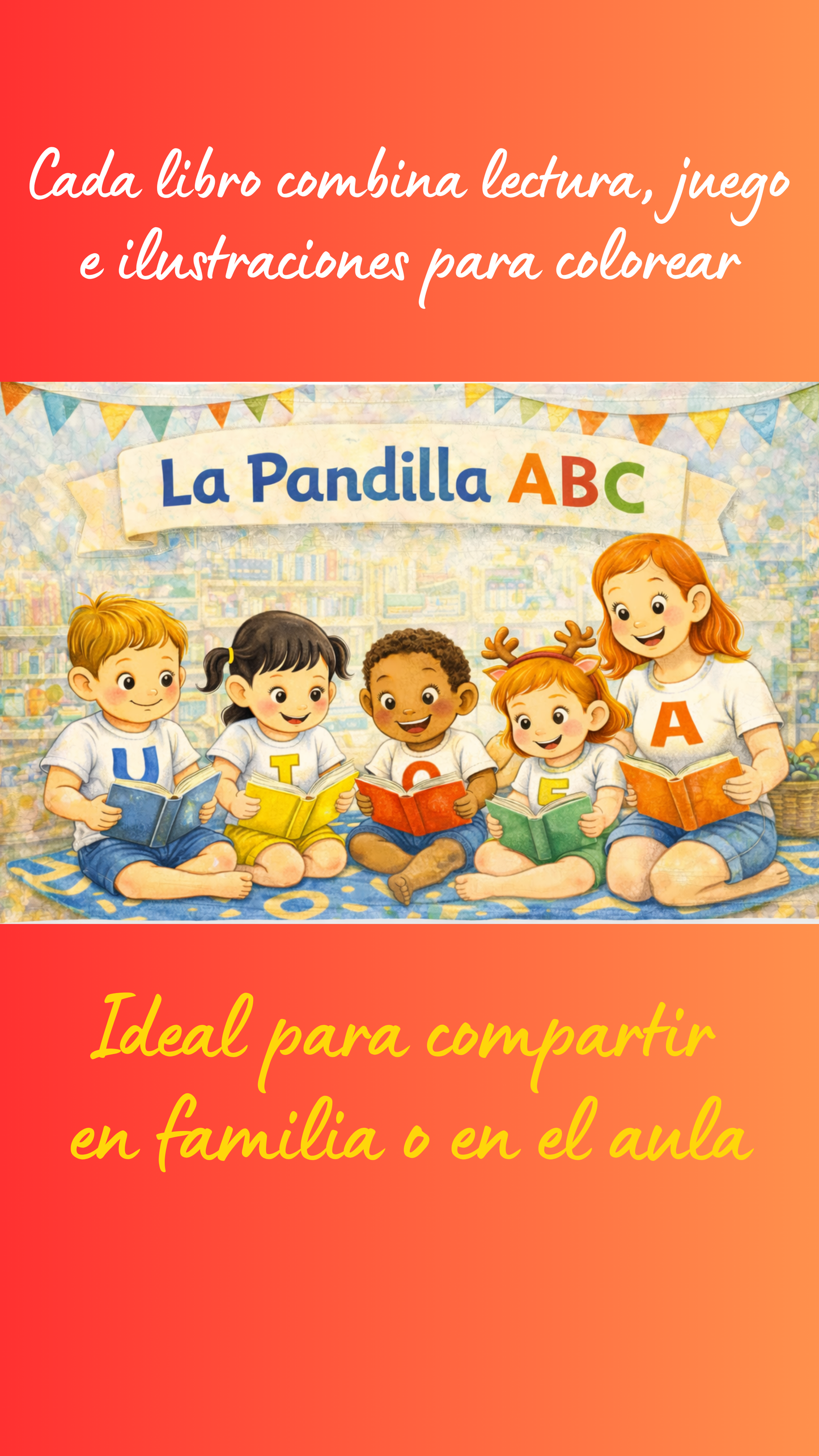 Libro infantil La Pandilla ABC La vuelta al cole