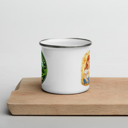 Taza esmaltada La Pandilla ABC – Pequeños Guardianes del Futuro /A