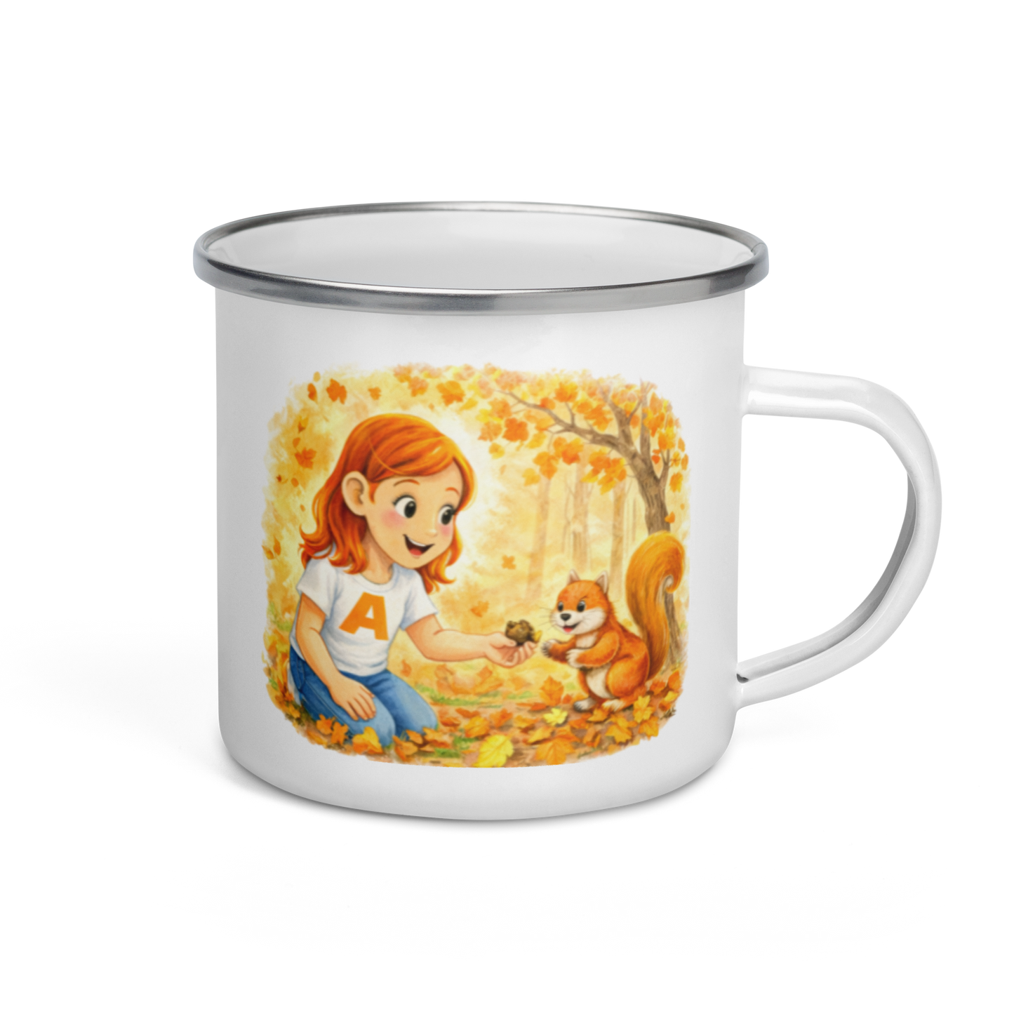 Taza esmaltada La Pandilla ABC – Pequeños Guardianes del Futuro /A