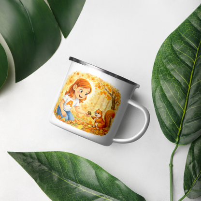 Taza esmaltada La Pandilla ABC – Pequeños Guardianes del Futuro /A