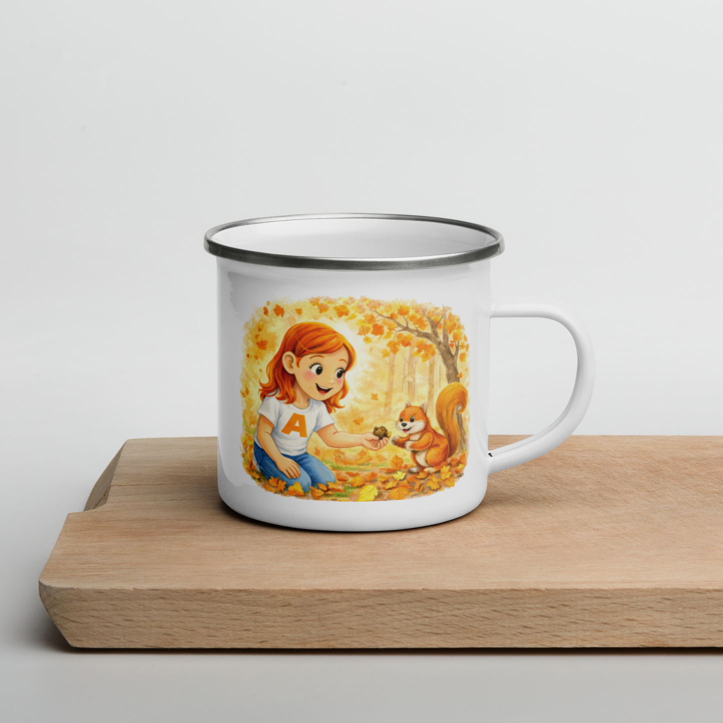 Taza esmaltada La Pandilla ABC – Pequeños Guardianes del Futuro /A