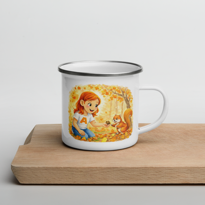 Taza esmaltada La Pandilla ABC – Pequeños Guardianes del Futuro /A