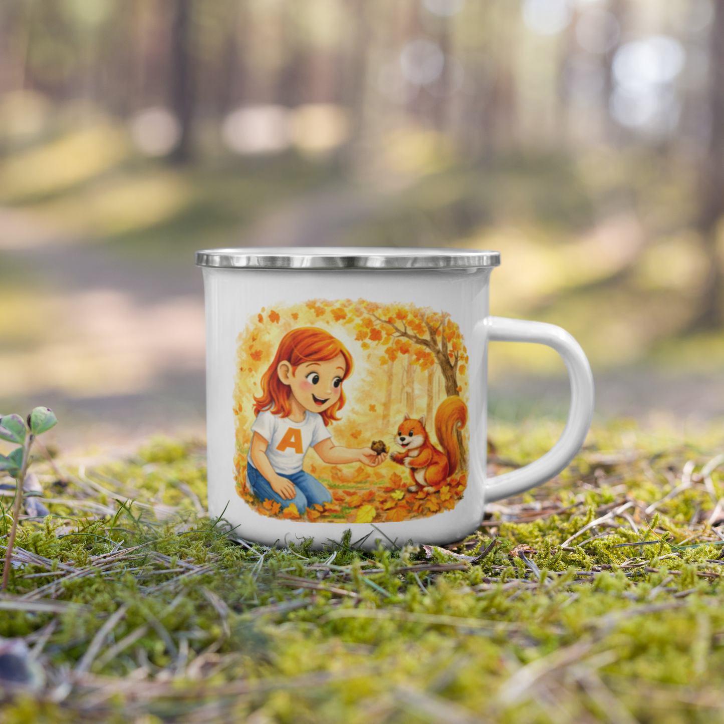 Taza esmaltada La Pandilla ABC – Pequeños Guardianes del Futuro /A