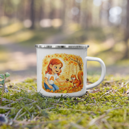 Taza esmaltada La Pandilla ABC – Pequeños Guardianes del Futuro /A