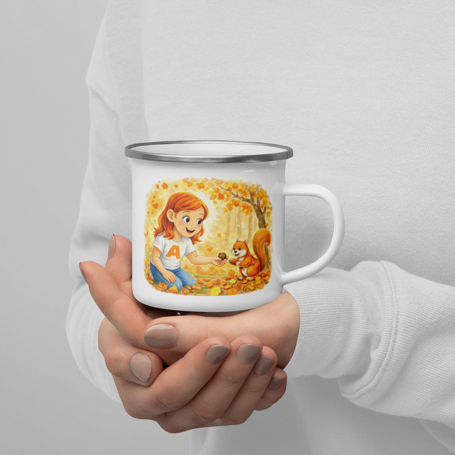 Taza esmaltada La Pandilla ABC – Pequeños Guardianes del Futuro /A