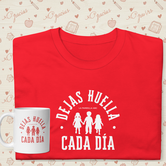 Pack Maestros: Camiseta + Taza Dejas Huella Cada Día
