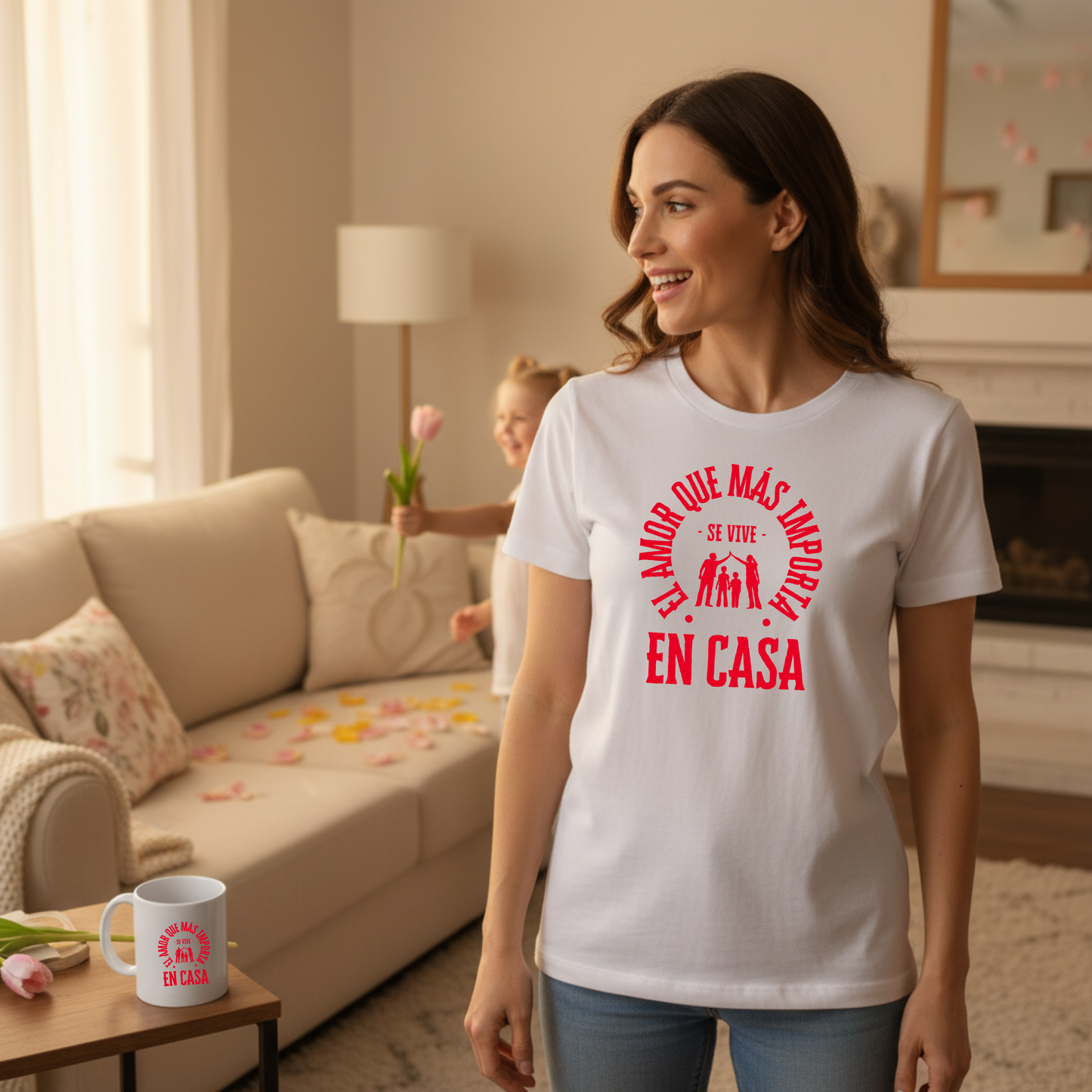 Pack Gracias Mamá: Camiseta + Taza El amor que más importa