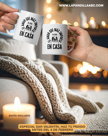 "Pack San Valentín 2 Tazas - El amor que más importa"